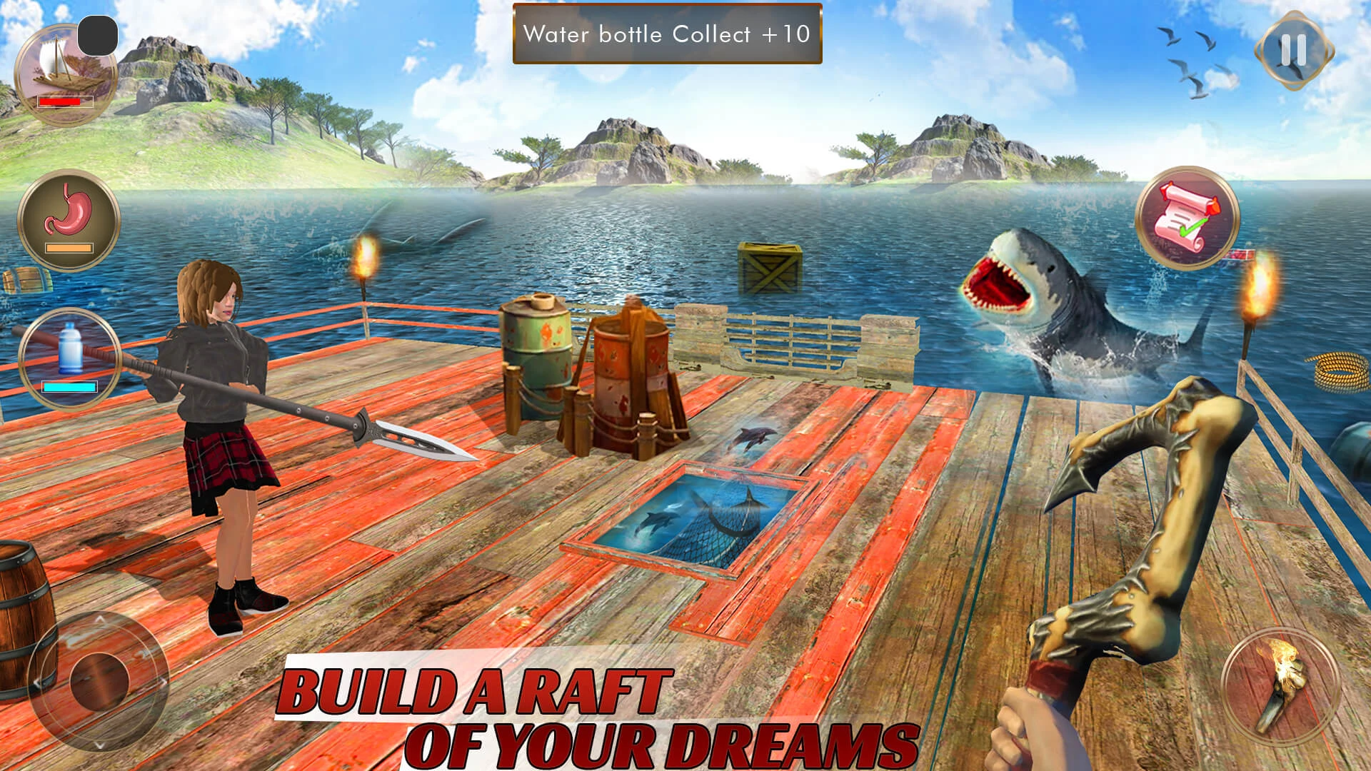 Ocean Survival Games Offline screenshot